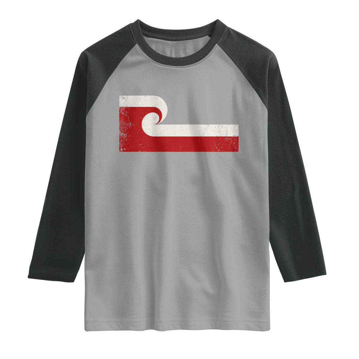 Maori Flag Tino Rangatiratanga Raglan Shirt Polynesian Heritage New Zealand Pride