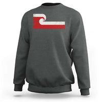 Maori Flag Tino Rangatiratanga Sweatshirt Polynesian Heritage New Zealand Pride