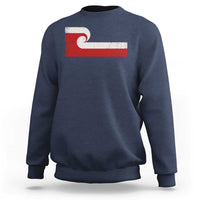 Maori Flag Tino Rangatiratanga Sweatshirt Polynesian Heritage New Zealand Pride