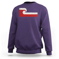 Maori Flag Tino Rangatiratanga Sweatshirt Polynesian Heritage New Zealand Pride
