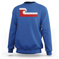 Maori Flag Tino Rangatiratanga Sweatshirt Polynesian Heritage New Zealand Pride