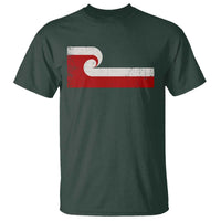 Maori Flag Tino Rangatiratanga T Shirt Polynesian Heritage New Zealand Pride