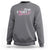 Breast Cancer Awareness Sweatshirt Pray Fight Believe Boxing Glove Pink Ribbon Butterfly - Wonder Print Shop