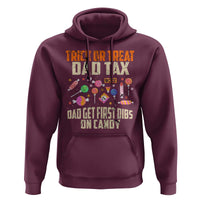 Halloween Dad Hoodie Trick Or Treat Dad Tax Dad Get First Dibs On Candy