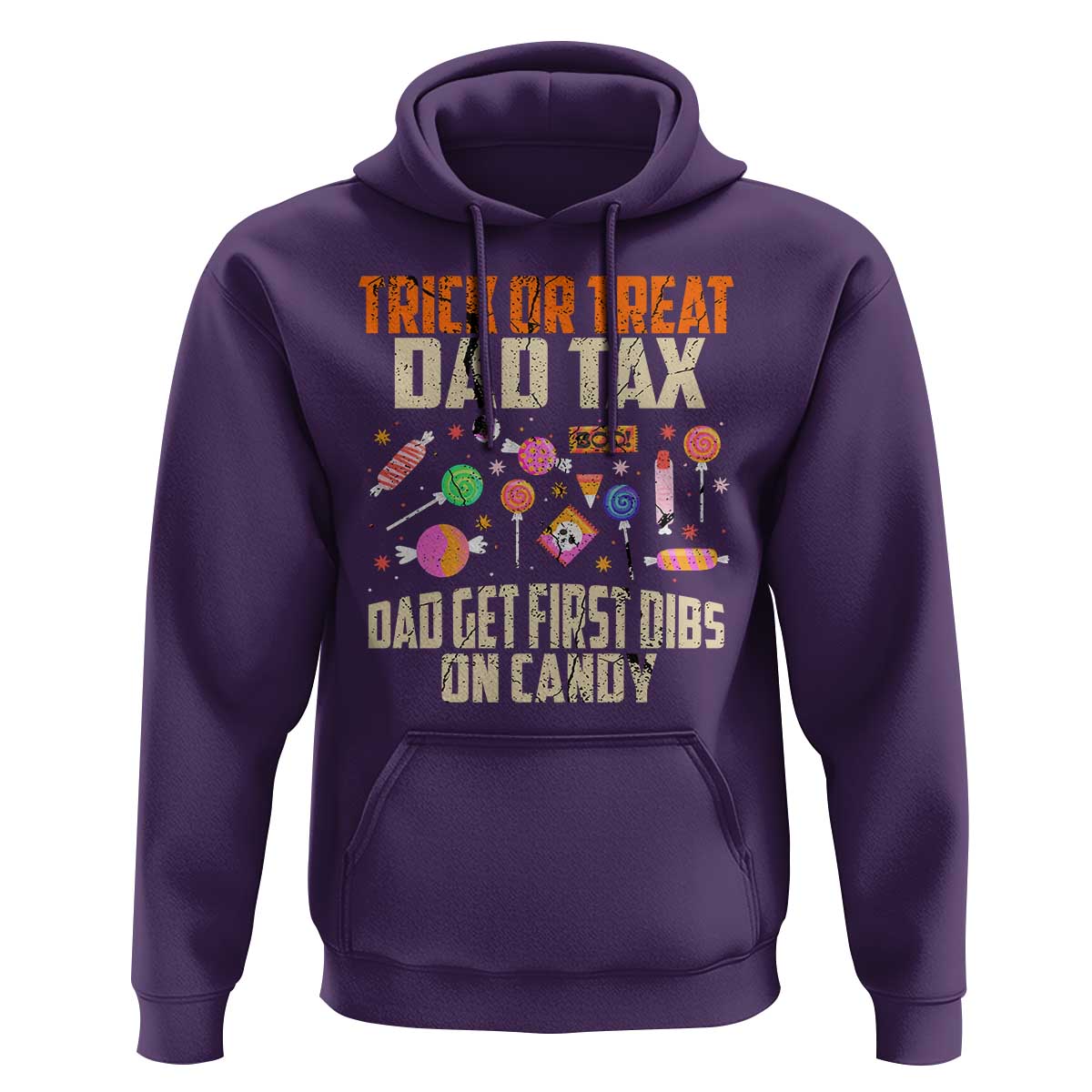 Halloween Dad Hoodie Trick Or Treat Dad Tax Dad Get First Dibs On Candy