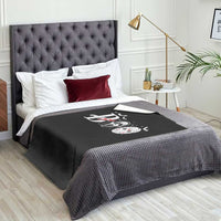 Halloween Throw Blanket Boo Horror Murderer Masks Bat Spooky Season - Wonder Print Shop