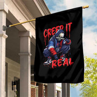 Halloween Garden Flag Creep It Real Horror Murderer Spooky Season - Wonder Print Shop