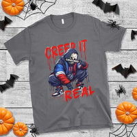 Halloween T Shirt Creep It Real Horror Murderer Spooky Season - Wonder Print Shop