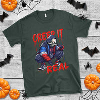 Halloween T Shirt Creep It Real Horror Murderer Spooky Season - Wonder Print Shop