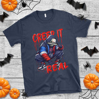 Halloween T Shirt Creep It Real Horror Murderer Spooky Season - Wonder Print Shop