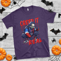 Halloween T Shirt Creep It Real Horror Murderer Spooky Season - Wonder Print Shop