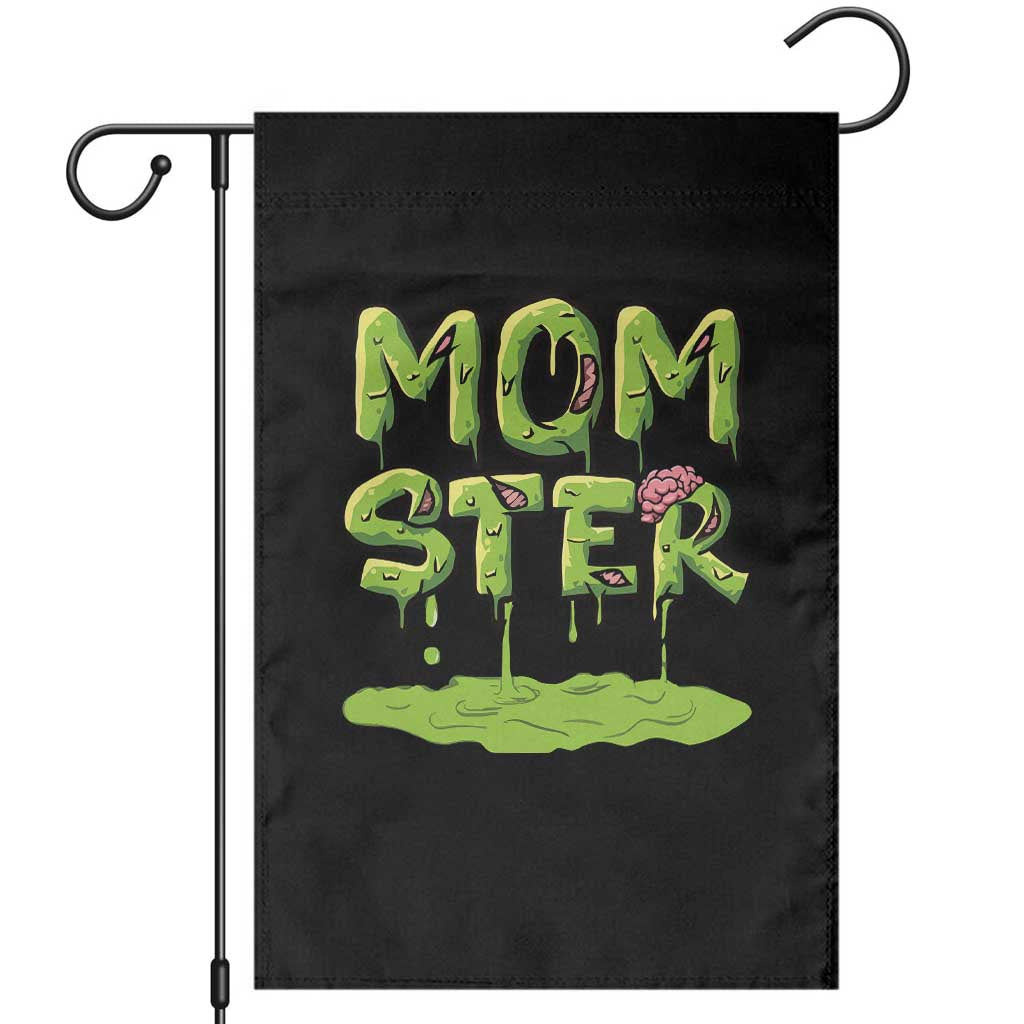 Funny Halloween Couple Garden Flag Momster Monster Couple Matching - Wonder Print Shop