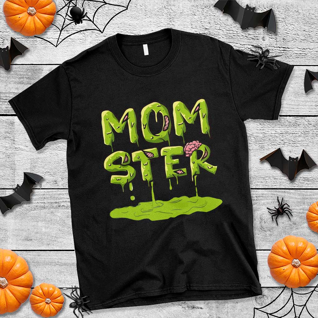 Funny Halloween Couple T Shirt Momster Monster Couple Matching - Wonder Print Shop