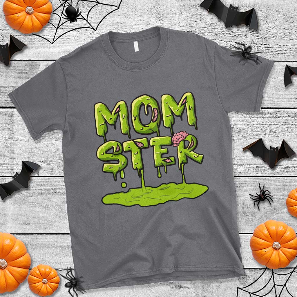 Funny Halloween Couple T Shirt Momster Monster Couple Matching - Wonder Print Shop