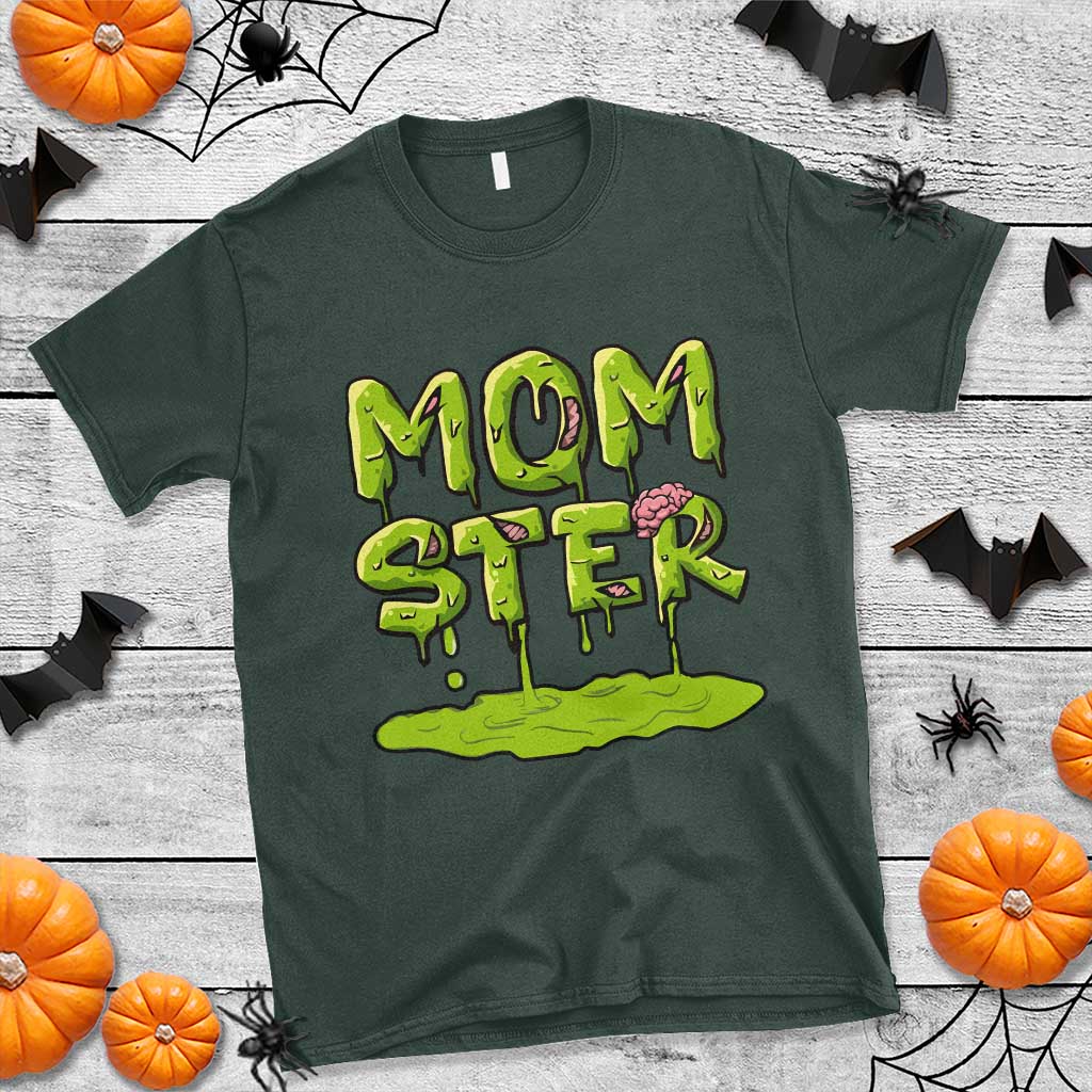 Funny Halloween Couple T Shirt Momster Monster Couple Matching - Wonder Print Shop
