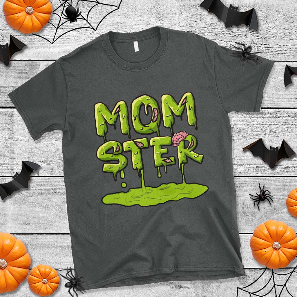 Funny Halloween Couple T Shirt Momster Monster Couple Matching - Wonder Print Shop