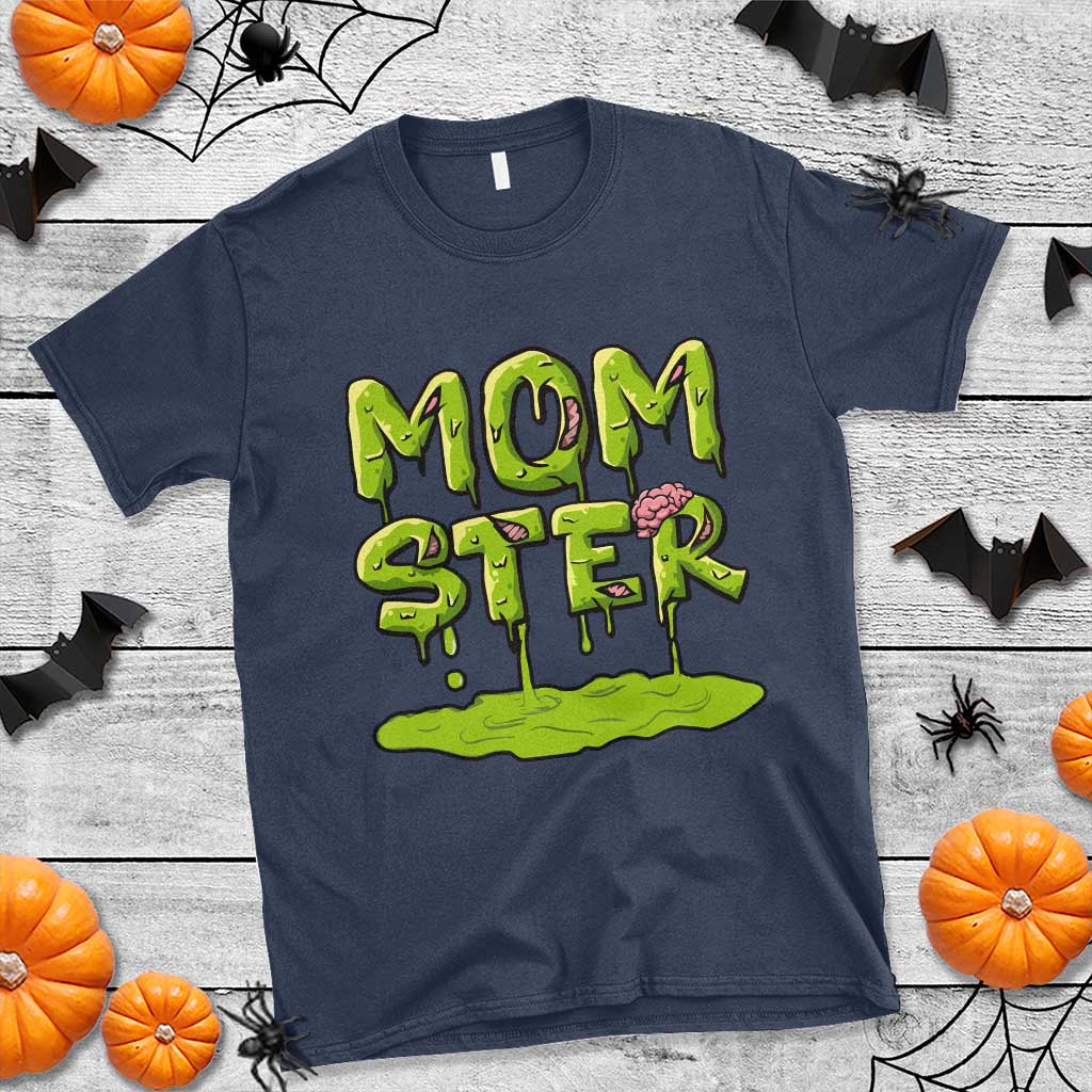 Funny Halloween Couple T Shirt Momster Monster Couple Matching - Wonder Print Shop