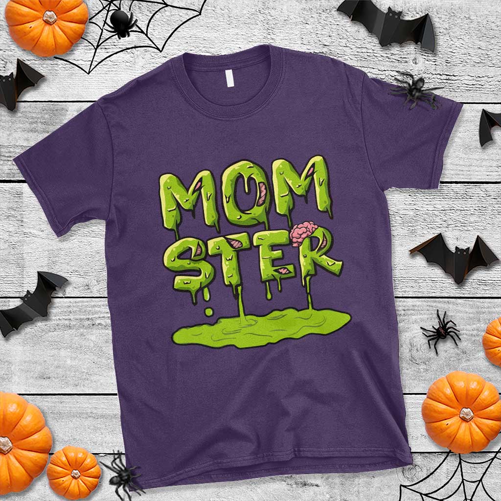 Funny Halloween Couple T Shirt Momster Monster Couple Matching - Wonder Print Shop