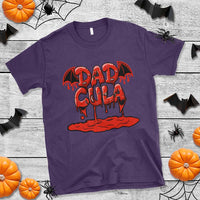 Funny Halloween Couple T Shirt Dadcula Dracula Couple Matching - Wonder Print Shop