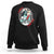 Funny Halloween Nurse Sweatshirt I Will Stab You Scary Zombie Needle Nurse - Wonder Print Shop