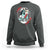 Funny Halloween Nurse Sweatshirt I Will Stab You Scary Zombie Needle Nurse - Wonder Print Shop