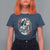 Funny Halloween Nurse T Shirt For Women I Will Stab You Scary Zombie Needle Nurse - Wonder Print Shop