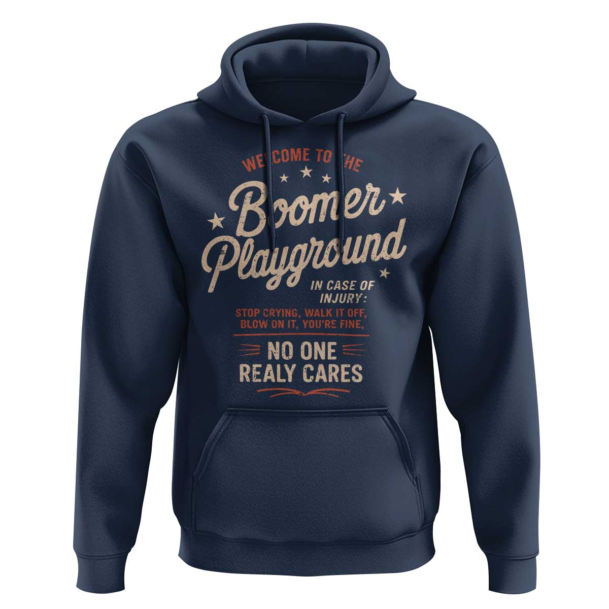 Welcome To The Boomer Playground Hoodie Funny Baby Boomer Generation - Wonder Print Shop