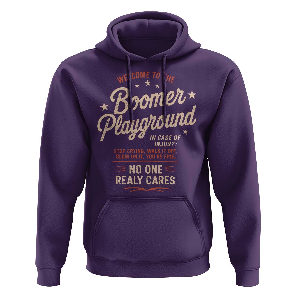 Welcome To The Boomer Playground Hoodie Funny Baby Boomer Generation - Wonder Print Shop