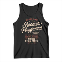 Welcome To The Boomer Playground Tank Top Funny Baby Boomer Generation - Wonder Print Shop