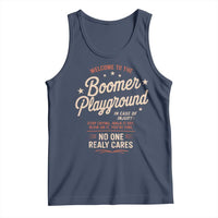 Welcome To The Boomer Playground Tank Top Funny Baby Boomer Generation - Wonder Print Shop