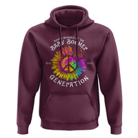 Proud Member Of The Baby Boomer Generation Hoodie Hippie Sunflower - Wonder Print Shop