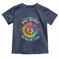 Proud Member Of The Baby Boomer Generation Toddler T Shirt Hippie Sunflower - Wonder Print Shop