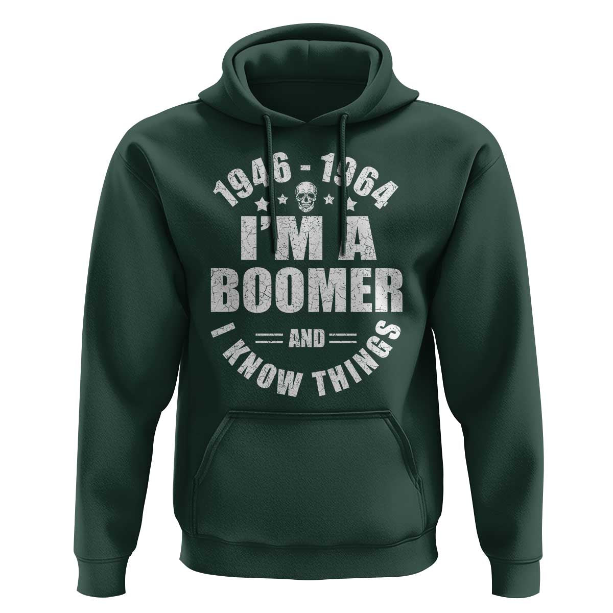 Funny I Am A Boomer And I Know Things Hoodie Baby Boomer Generation - Wonder Print Shop