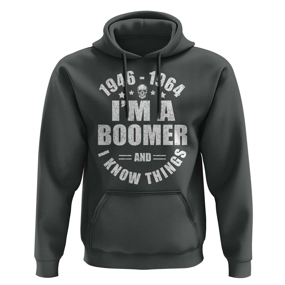 Funny I Am A Boomer And I Know Things Hoodie Baby Boomer Generation - Wonder Print Shop