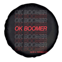 Funny OK Boomer Spare Tire Cover Gen Z Millennials Generation Meme Joke - Wonder Print Shop