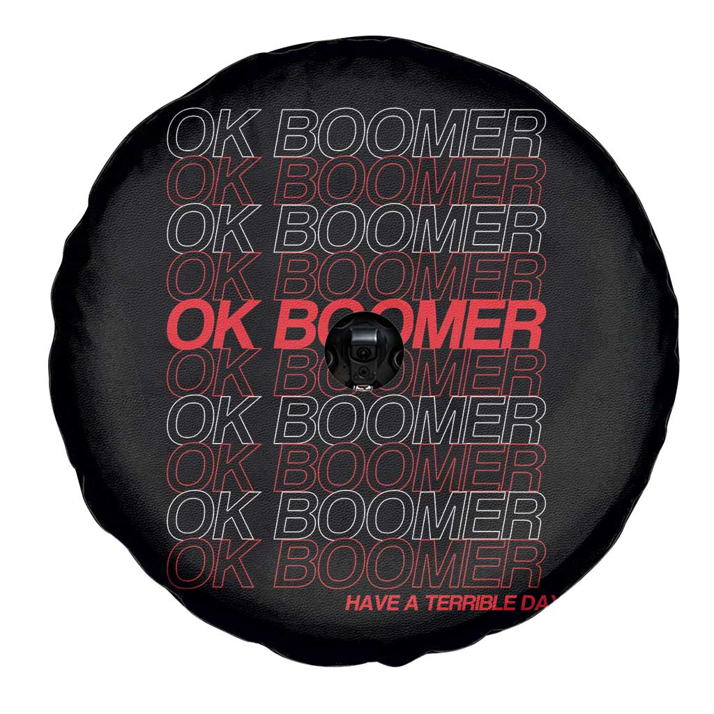 Funny OK Boomer Spare Tire Cover Gen Z Millennials Generation Meme Joke - Wonder Print Shop