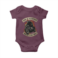 Funny Grumpy Old Biker Baby Onesie Sons Of Alzheimer Where Is My Bike - Wonder Print Shop