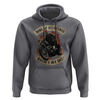 Funny Grumpy Old Biker Hoodie Sons Of Alzheimer Where Is My Bike - Wonder Print Shop