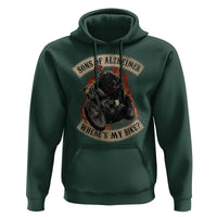 Funny Grumpy Old Biker Hoodie Sons Of Alzheimer Where Is My Bike - Wonder Print Shop