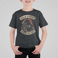 Funny Grumpy Old Biker T Shirt For Kid Sons Of Alzheimer Where Is My Bike - Wonder Print Shop