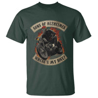 Funny Grumpy Old Biker T Shirt Sons Of Alzheimer Where Is My Bike - Wonder Print Shop
