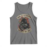 Funny Grumpy Old Biker Tank Top Sons Of Alzheimer Where Is My Bike - Wonder Print Shop