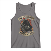 Funny Grumpy Old Biker Tank Top Sons Of Alzheimer Where Is My Bike - Wonder Print Shop