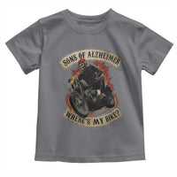 Funny Grumpy Old Biker Toddler T Shirt Sons Of Alzheimer Where Is My Bike - Wonder Print Shop