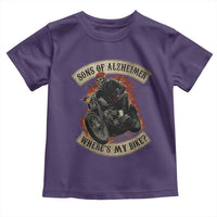 Funny Grumpy Old Biker Toddler T Shirt Sons Of Alzheimer Where Is My Bike - Wonder Print Shop