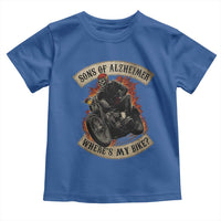 Funny Grumpy Old Biker Toddler T Shirt Sons Of Alzheimer Where Is My Bike - Wonder Print Shop