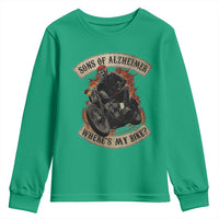 Funny Grumpy Old Biker Youth Sweatshirt Sons Of Alzheimer Where Is My Bike - Wonder Print Shop