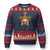 Christian Biker I Ride With Jesus Ugly Christmas Sweater Religious Faith Motorcycle Rider Eagle - Wonder Print Shop
