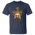 Christian Biker I Ride With Jesus T Shirt Religious Faith Motorcycle Rider Eagle - Wonder Print Shop