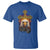 Christian Biker I Ride With Jesus T Shirt Religious Faith Motorcycle Rider Eagle - Wonder Print Shop